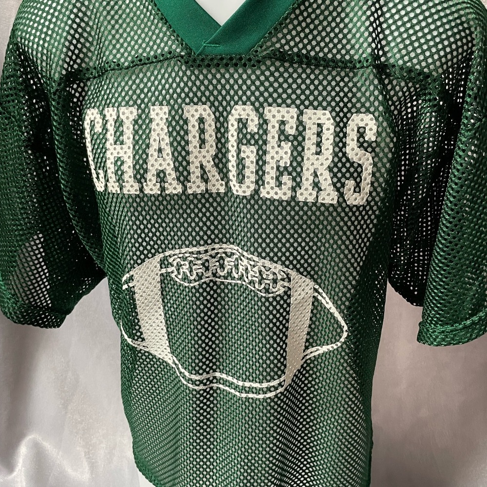 Green Mesh Football Jersey